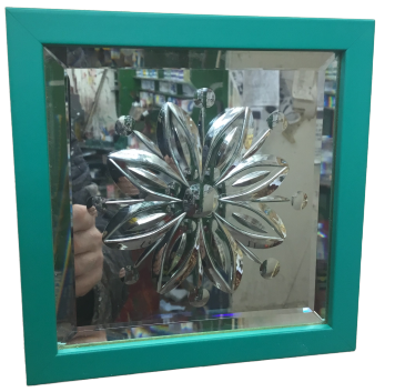 Cut Glass Mirrors - Chrysanthemum