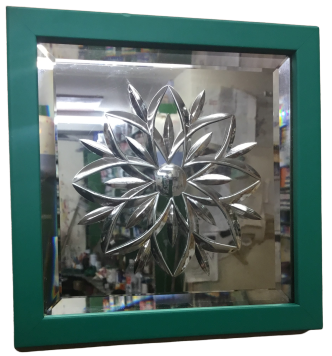 Cut Glass Mirrors - Fleur De Lis